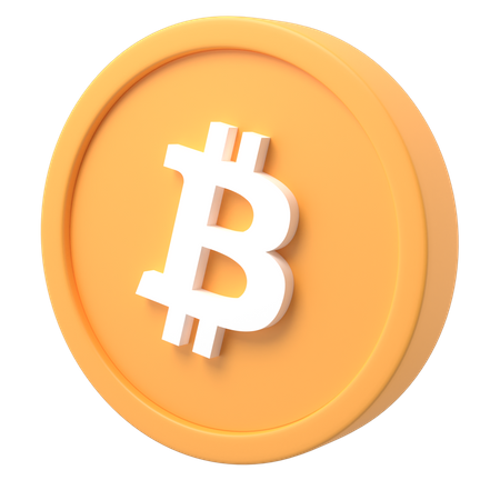 Bitcoin  3D Icon
