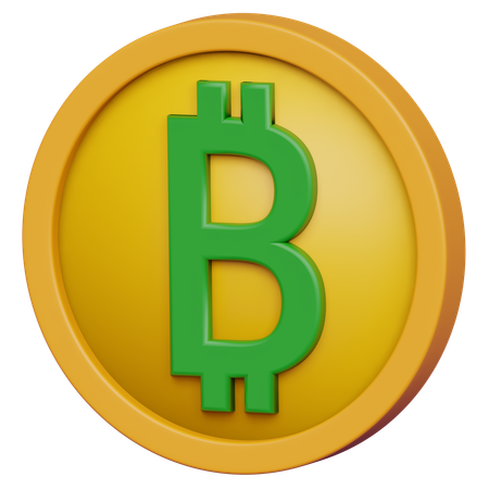 Bitcoin  3D Icon