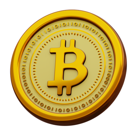 Bitcoin  3D Icon