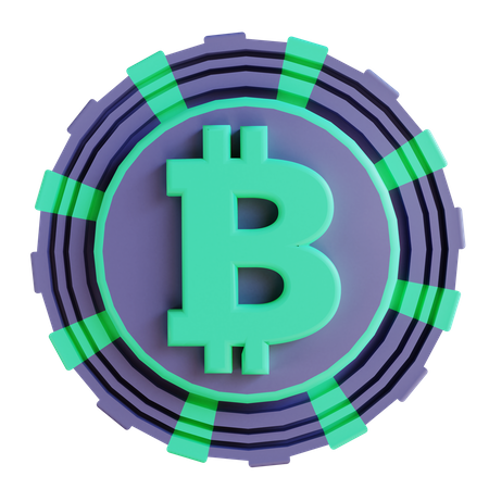 Bitcoin  3D Icon