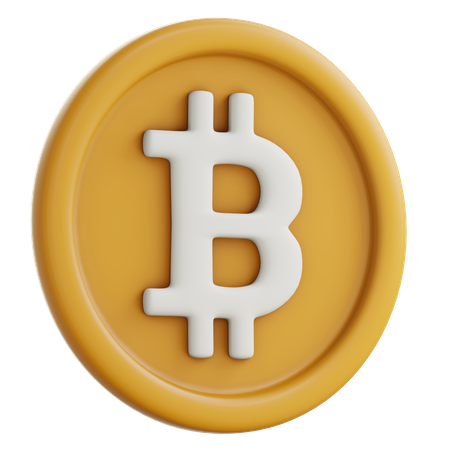 Bitcoin  3D Icon