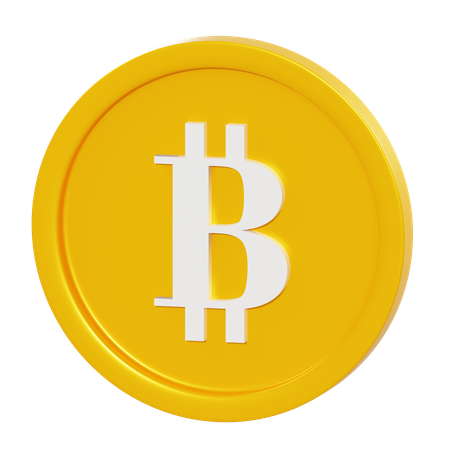Bitcoin  3D Icon