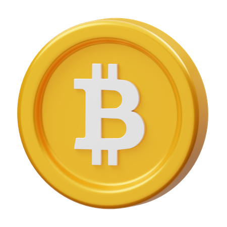 Bitcoin  3D Icon