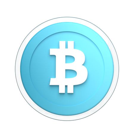 Bitcoin  3D Icon