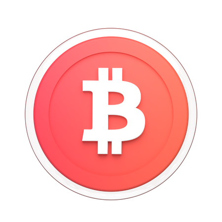 Bitcoin  3D Icon