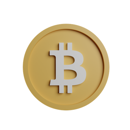 Bitcoin  3D Icon