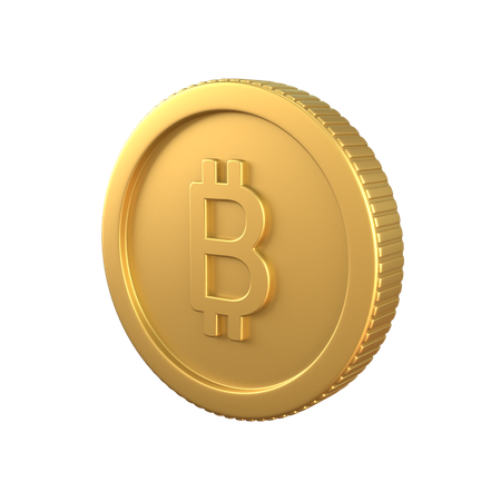 Bitcoin  3D Icon