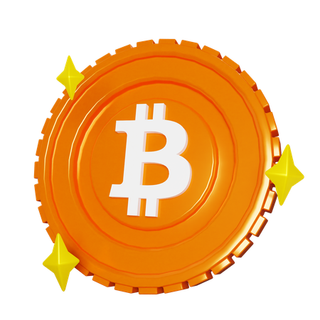 Bitcoin  3D Icon