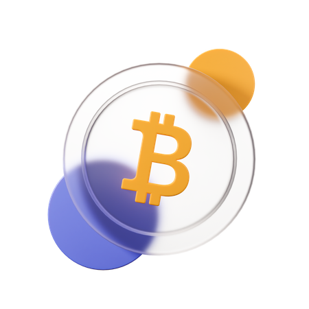 Bitcoin  3D Icon