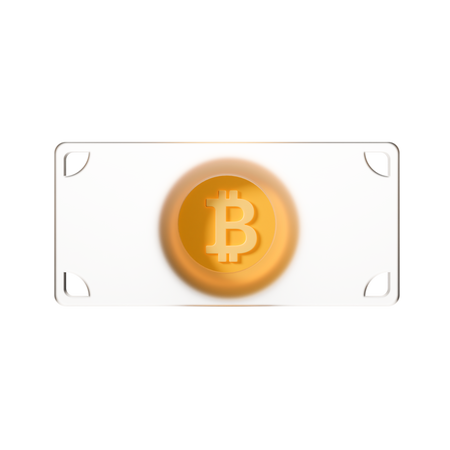 Bitcoin 3D Icon