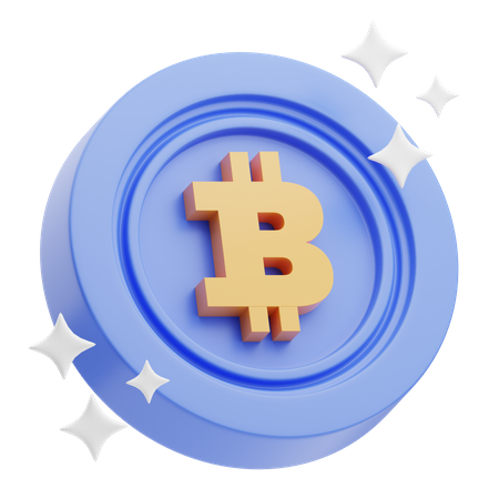 Bitcoin  3D Icon