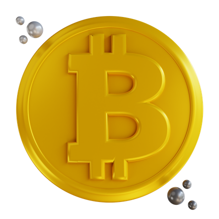 Bitcoin  3D Icon