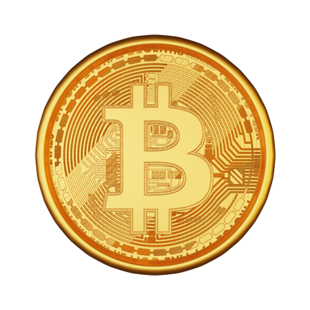 Bitcoin  3D Icon