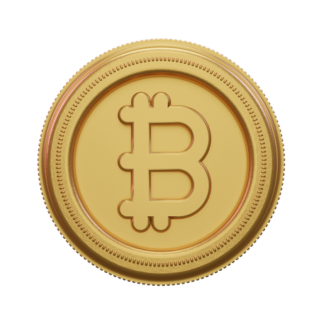 Bitcoin  3D Icon