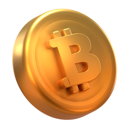 Bitcoin  3D Icon