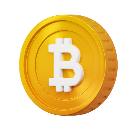Bitcoin  3D Icon