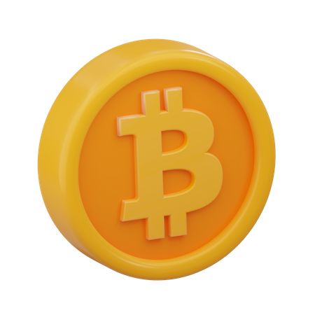 Bitcoin  3D Icon