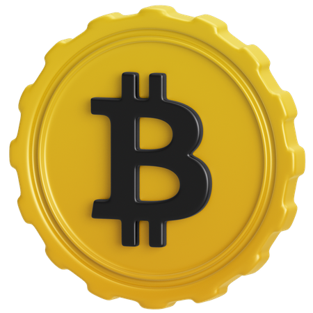 Bitcoin  3D Icon