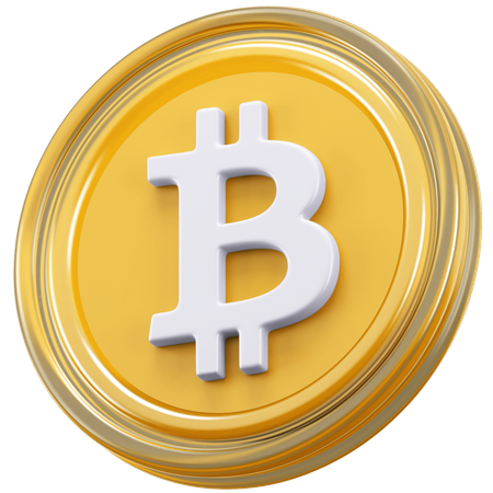 Bitcoin  3D Icon