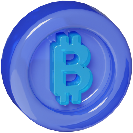 Bitcoin  3D Icon