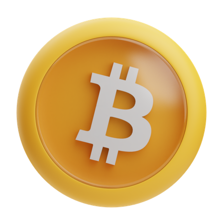 Bitcoin  3D Icon