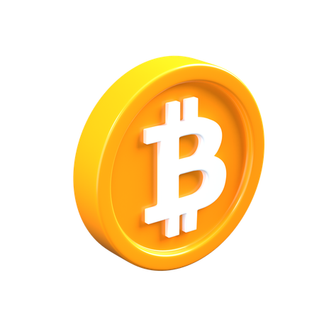 Bitcoin  3D Icon