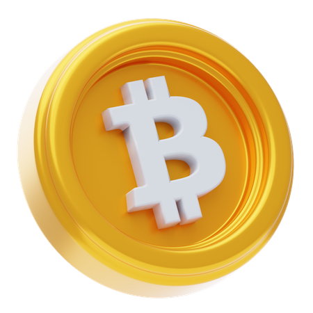 Bitcoin  3D Icon