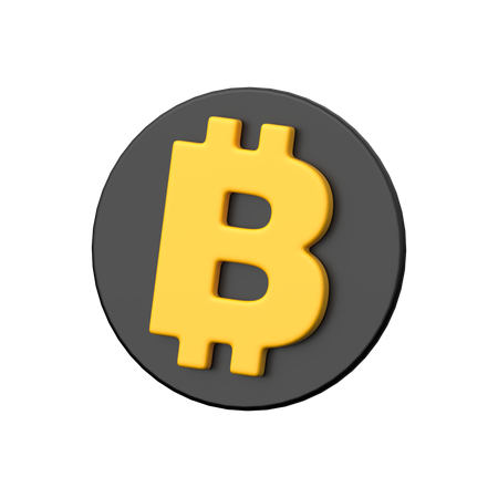 Bitcoin  3D Icon