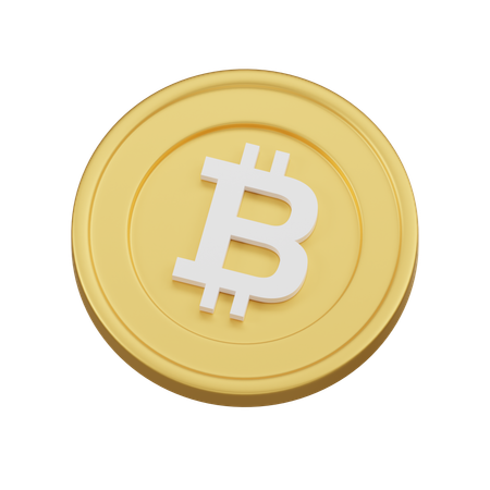 Bitcoin  3D Icon