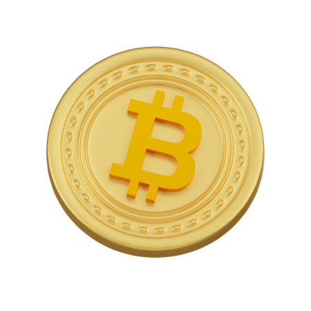 Bitcoin  3D Icon