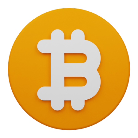 Bitcoin  3D Icon