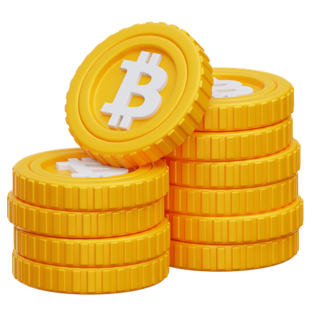 Bitcoin  3D Icon