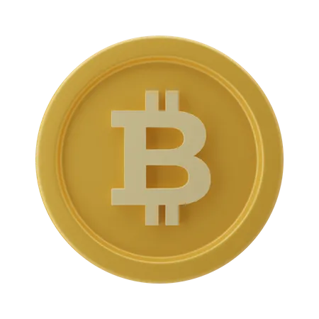 3 D Rendering Bitcoin Coin Illustration 3D Illustration
