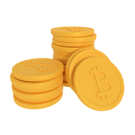 Bitcoin 3D Illustration