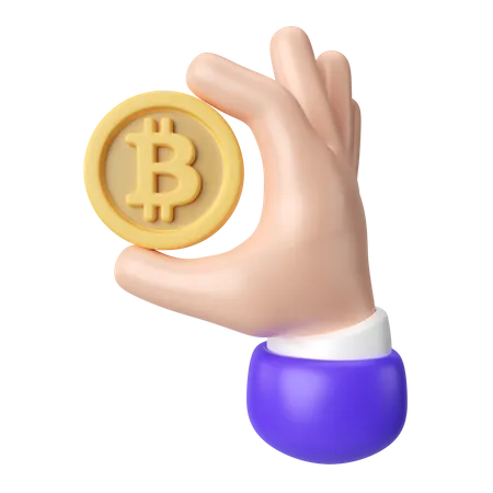 This Is Bitcoin 3 D Render Illustration Icon High Resolution Png File Isolated On Transparent Background Available 3 D Model File Format BLEND OBJ FBX And GLTF 3D Icon