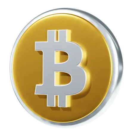 Cryptocurrency 3 D Icon 3D Icon