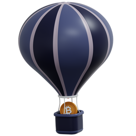 Bitcoin-Airdrop  3D Icon