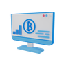 bitcoin analysis 3d logos