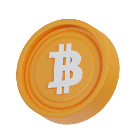 ビットコインと暗号通貨  3D Icon