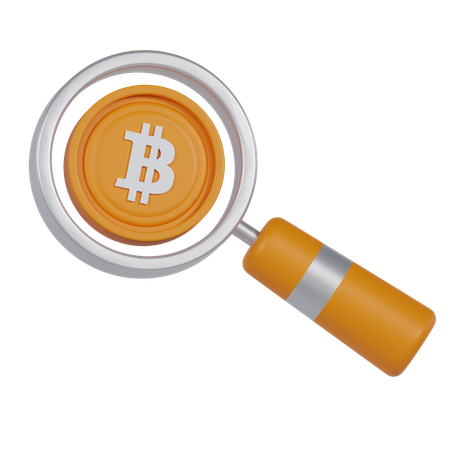 Bitcoin and Cryptocurrency  3D Icon