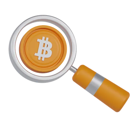 Bitcoin and Cryptocurrency  3D Icon