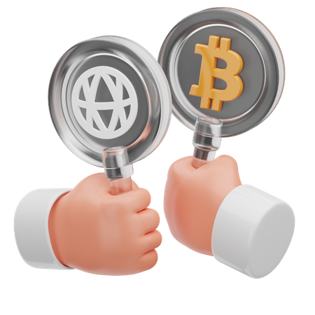 Bitcoin AVA Entscheidungsmaschine  3D Icon