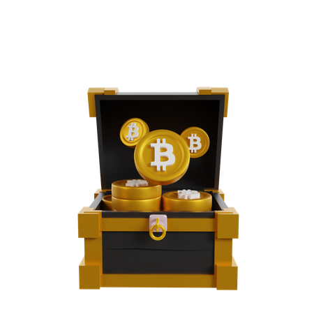 Bitcoin Bag  3D Icon