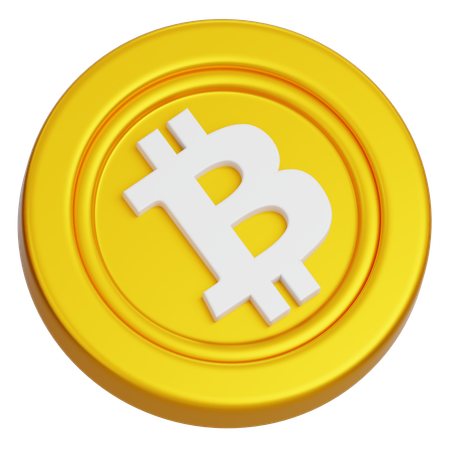 ビットコインベース  3D Icon