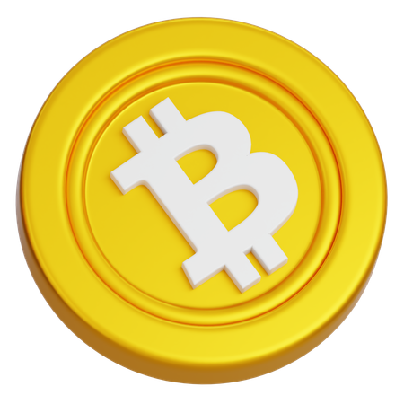 Bitcoin-Basis  3D Icon