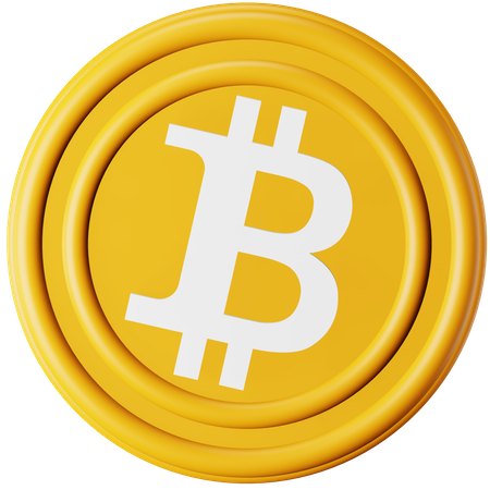 Bitcoin (BTC)  3D Icon