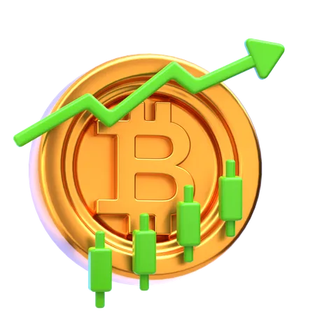 Bitcoin Bull Market  3D Icon