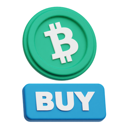 ビットコイン購入  3D Icon