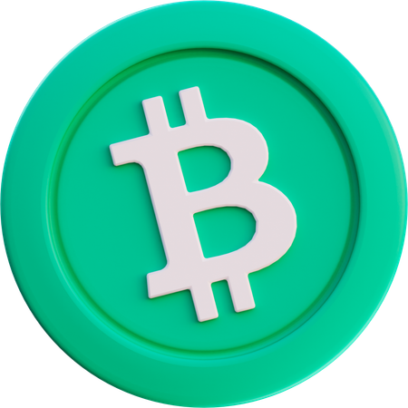 Bitcoin Cash  3D Icon