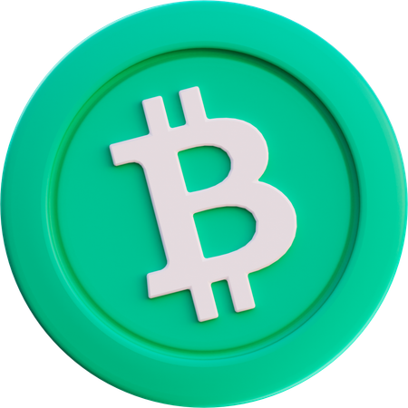 Bitcoin Cash  3D Icon